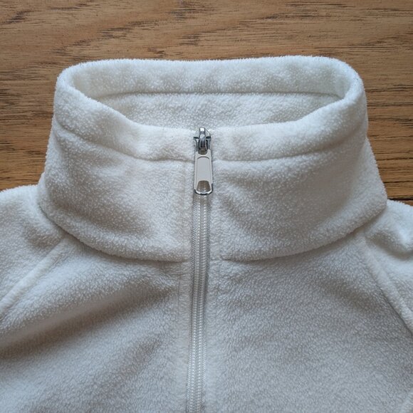 Columbia White Fleece Jacket Small Women - Picture 6 of 6